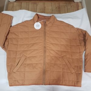 Sutton jacket brown color size 10.